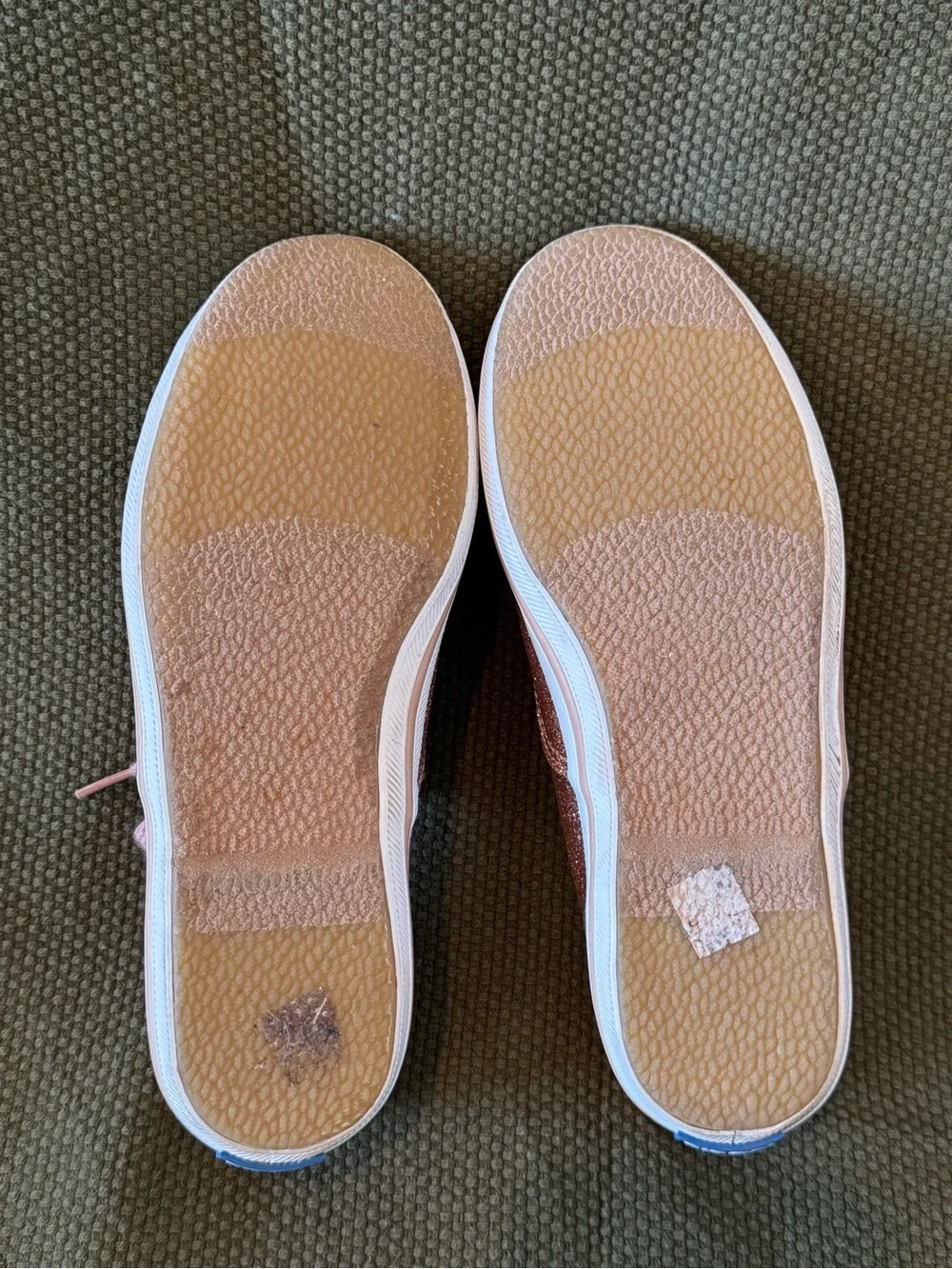 Kids x Kate Spade Pink Glitter Casual Sneakers Champion Glitter